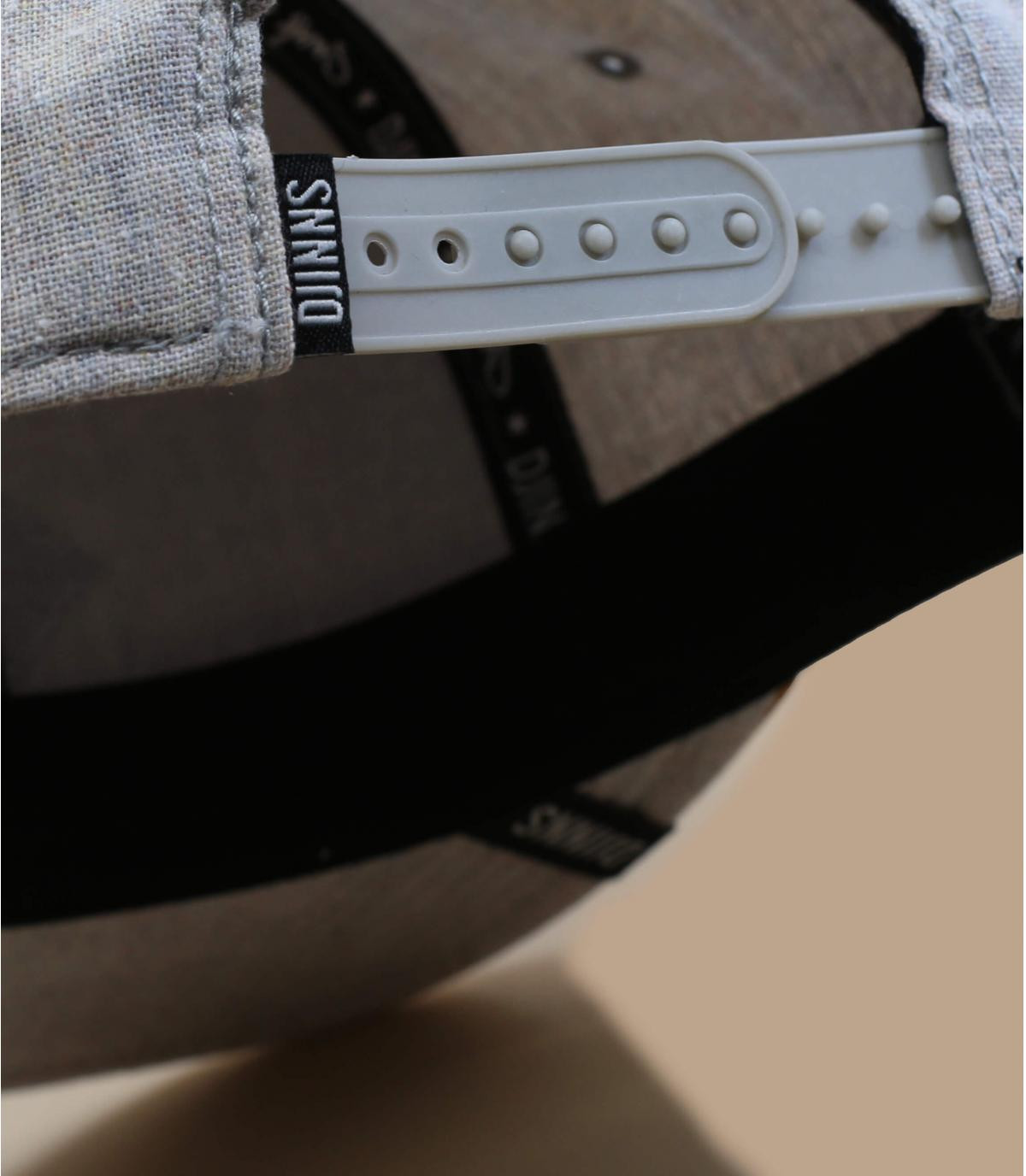 Djinns Grijze suède snapback van Djinn Djinns Grijze suède snapback van Djinn